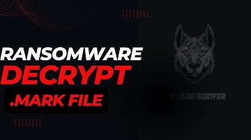 Decrypt .MARK Virus File| (.MARK) Ransomware Removal & Decrypt.MARK Files