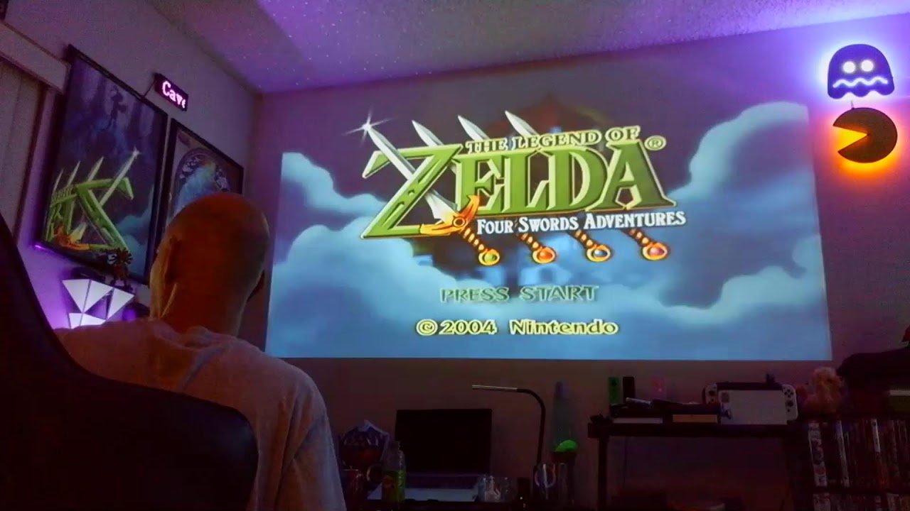 Zelda Four Swords Gamecube Part 5 (Ranch Live) - YouTube