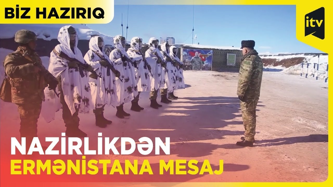 Kəlbəcər və Laçında hərbçilərin döyüş hazırlığı yoxlanıldı