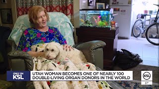 Utah woman is one of very few double-living organ donors in the world