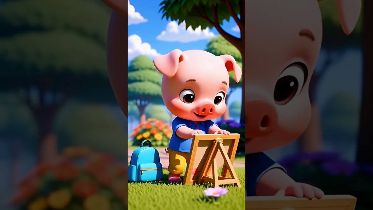 Art Activities for Toddlers |Peppa Pig Drawing & Painting Fun 