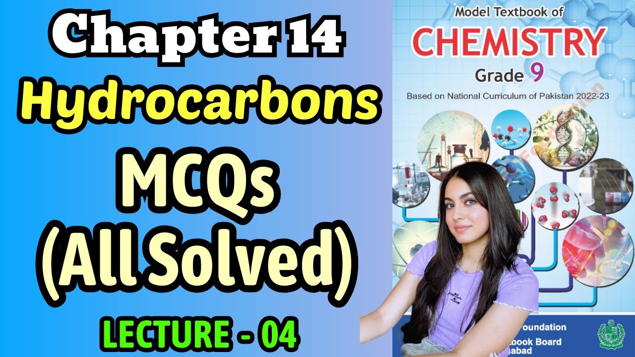 Chapter 14 Hydrocarbons | MCQs | Class 9 Chemistry Federal Board New Book 2025 NBF