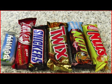Что будет если скрестить SNICKERS, TWIX, KITKAT, LION и NUTS