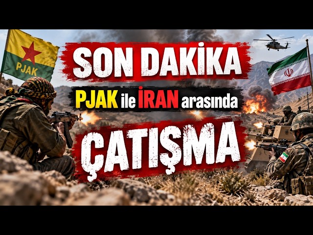 İRAN KÜRTLERE SALDIRI BAŞLATTI, PEJAK CEVAP VERDİ