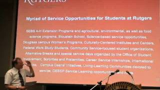 Parents Weekend: "Being a Parent of a Rutgers Student" by Dr. Maurice Elias
