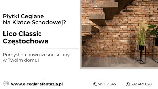 Cegła Dekoracyjna Lico Classic Częstochowa - Zobacz jak wygląda na klatce schodowej. Cegła Dekoracyjna Lico Classic Częstochowa - Zobacz jak wygląda na klatce schodowej.