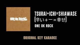 Tsurai Ichi=Shiawase (辛い＋一＝幸せ) - ONE OK ROCK | カラオケ | Keep It Real | Karaoke Instrumental with Lyric