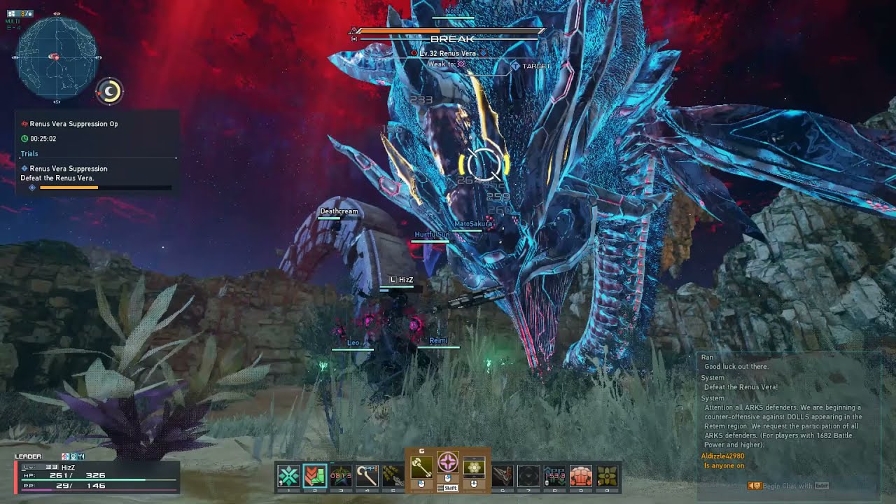 [PSO2:NGS] Renus Vera UQ 