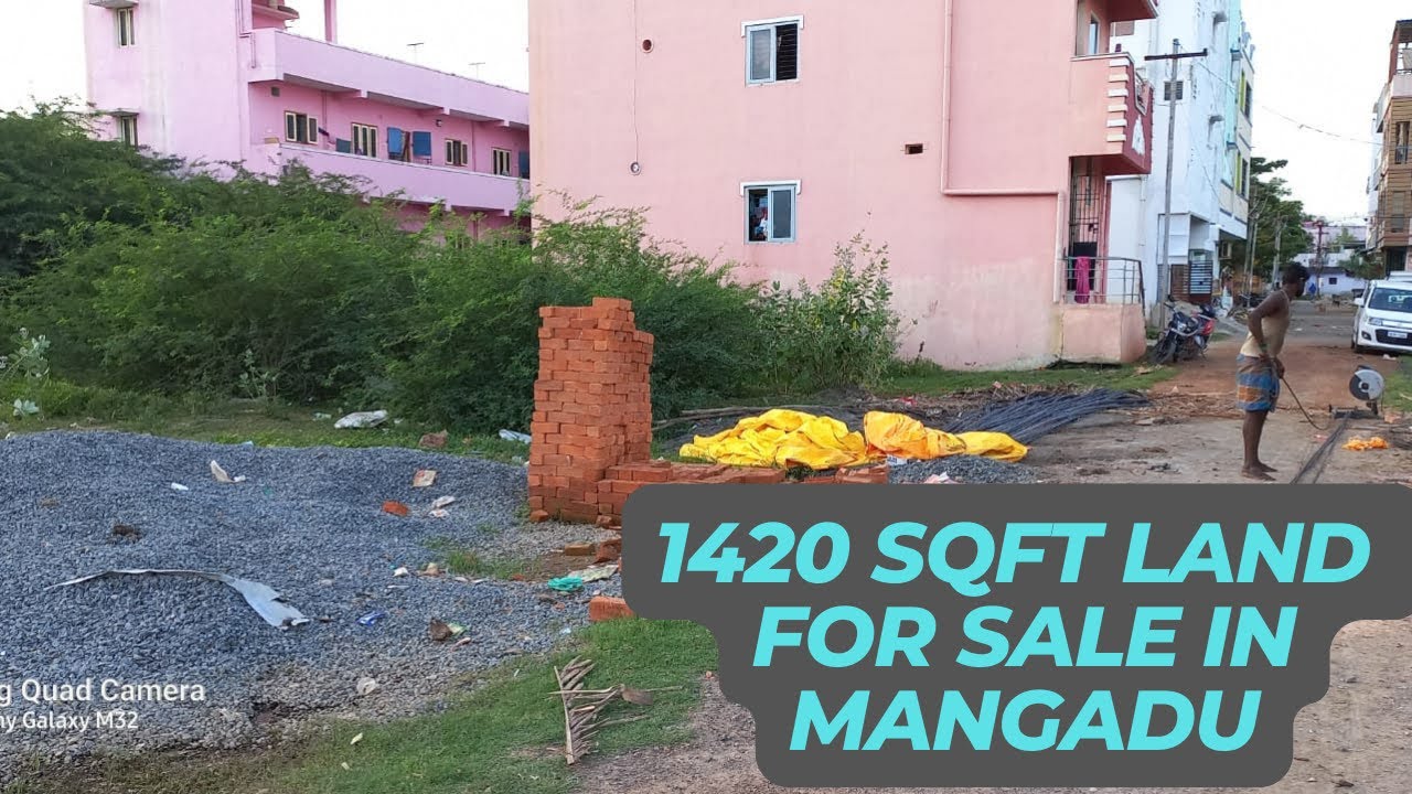 1420 Sqft Land for sale in Mangadu,cmda landforsale residential 