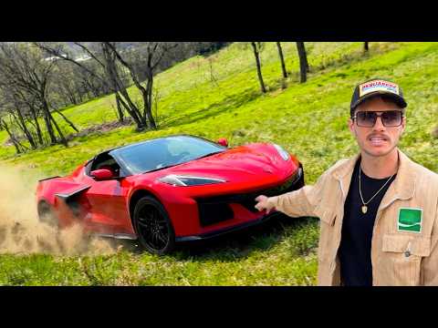 I Bought a $100k Corvette Z06 just to destroy it — Video von WhistlinDiesel auf YouTube