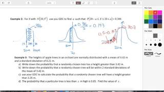 IBST 4.1 Notes 9.5 Ex 2 Finding invNorm if we know probability between an interval