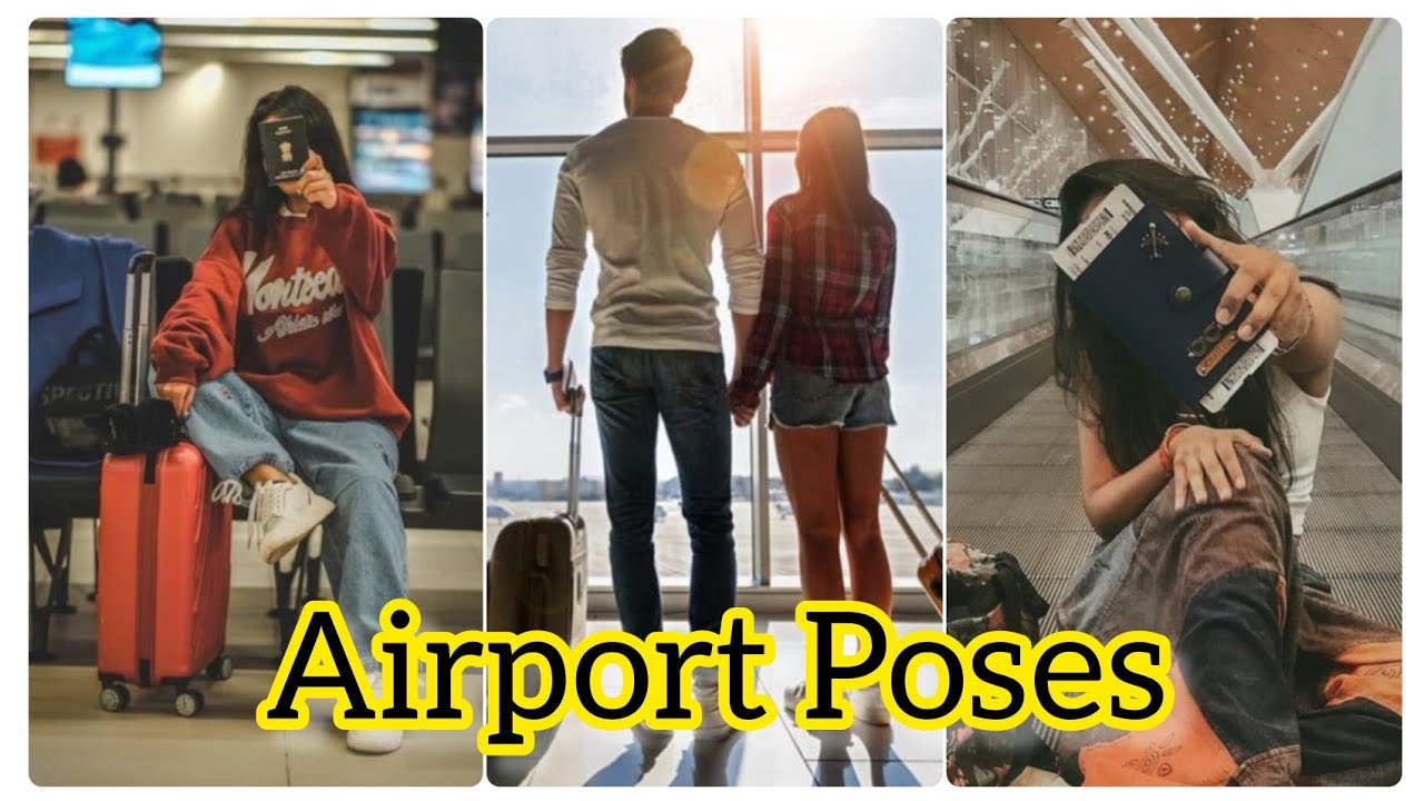 Most Trending Airport Poses Ideas For Girls
