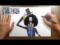 Como Desenhar o Brook de One Piece | Tutorial Passo a Passo