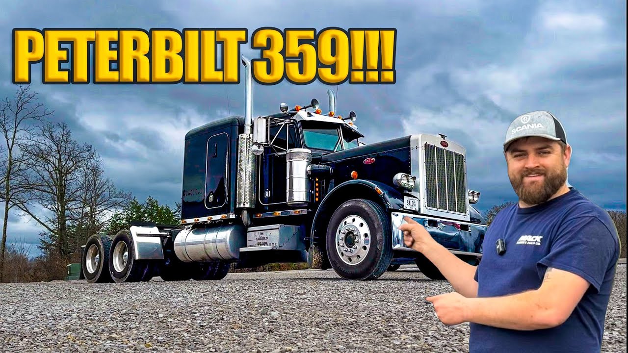 Barn-Find Peterbilt 359 with Johnny Cash History!