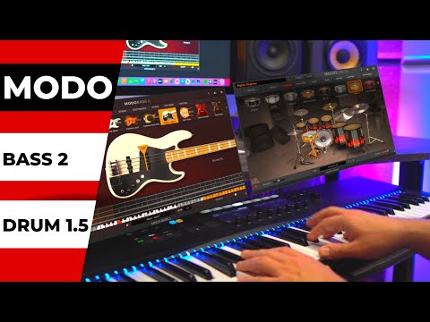 IK MULTIMEDIA - MODO BASS 2 & MODO DRUM 1.5 - Sound Demo - YouTube