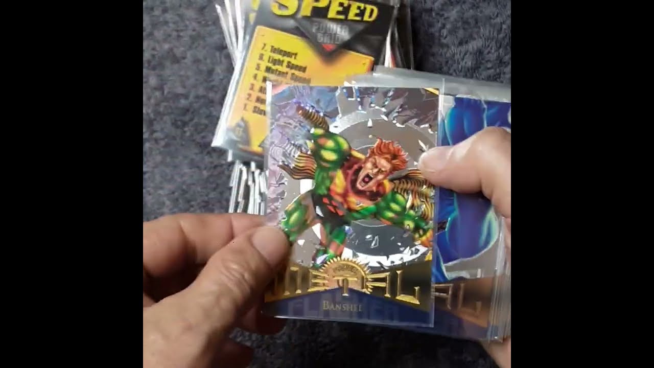 Marvel Metal Flashers Set Fleer 1995