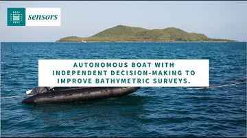 Autonomous boat to improve underwater terrain mapping