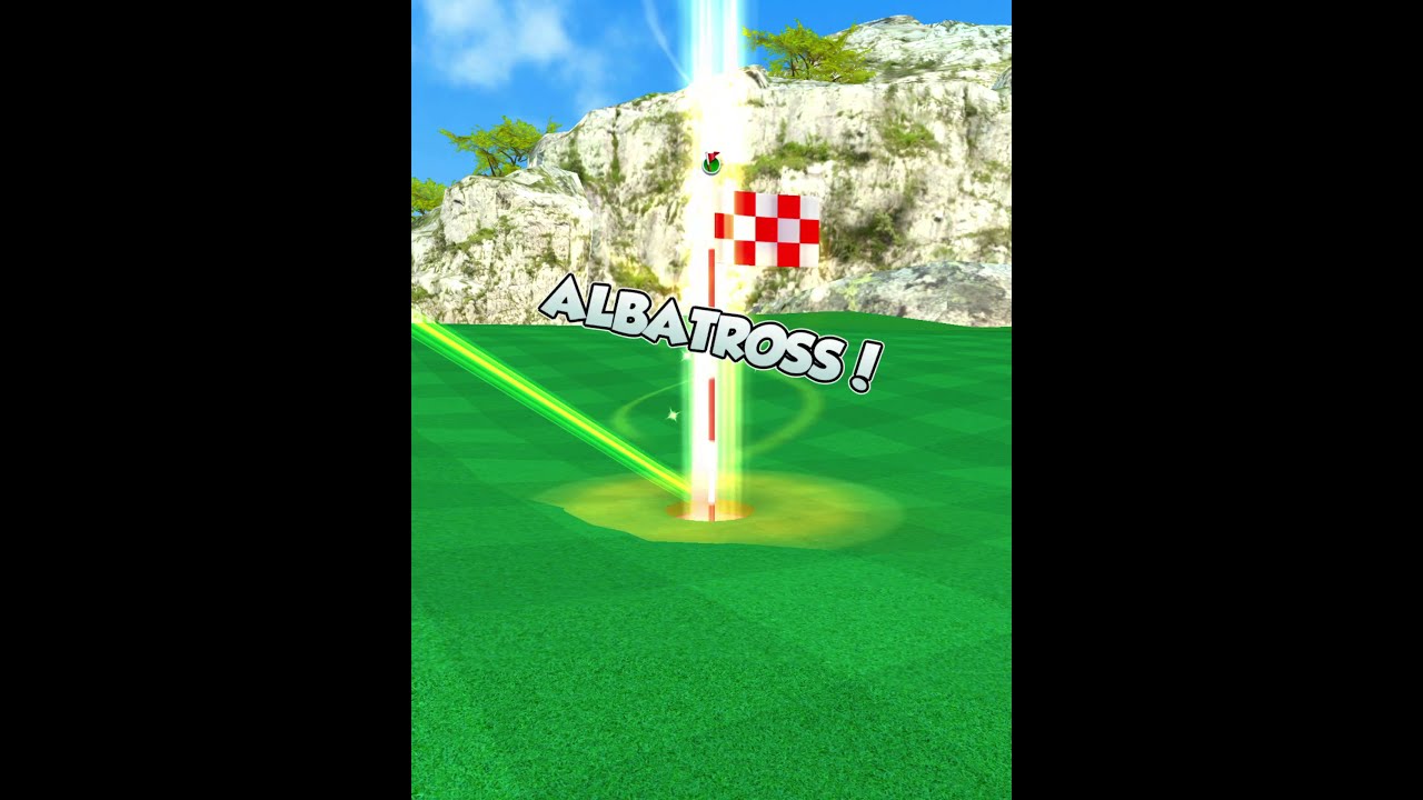 Golf Rival Arena Cassis Inlets hole 6 par 5 middle tee albatross BW5