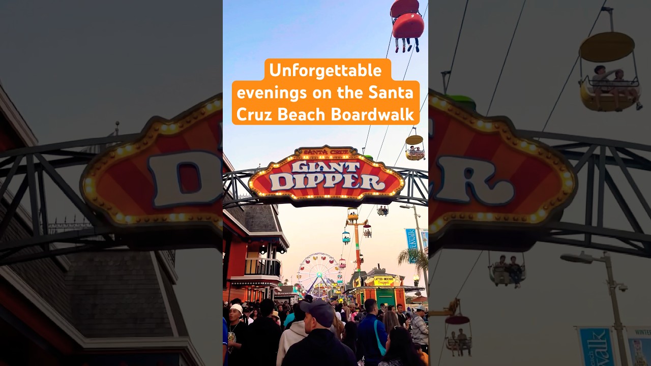 Santa Cruz Beach Boardwalk: California’s Seaside Amusement Park (via exploradora_jett on IG) 