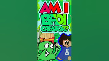 BEN IK EEN BFDI CREATOR? #TPOT #BFDIA #BFDI #BFB #IDFB #shorts #animatie