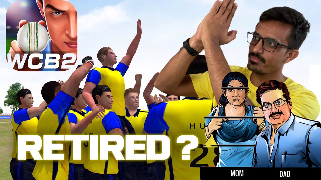Last Match in WCB 2 - I announce retirement from World Cricket Battle 2 Play My Career Cricket