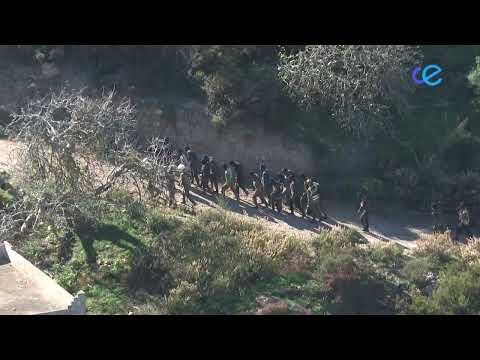 Las fuerzas de seguridad frustran un intento de entrada masiva de migrantes por el perímetro