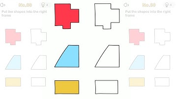 Brain Out Level 80-Put the shapes into the right frame Walkthrough solution