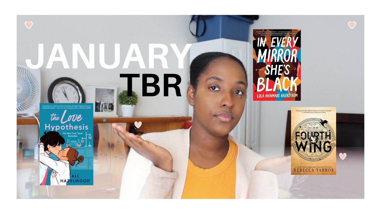 My January TBR | Keeping it short and simple