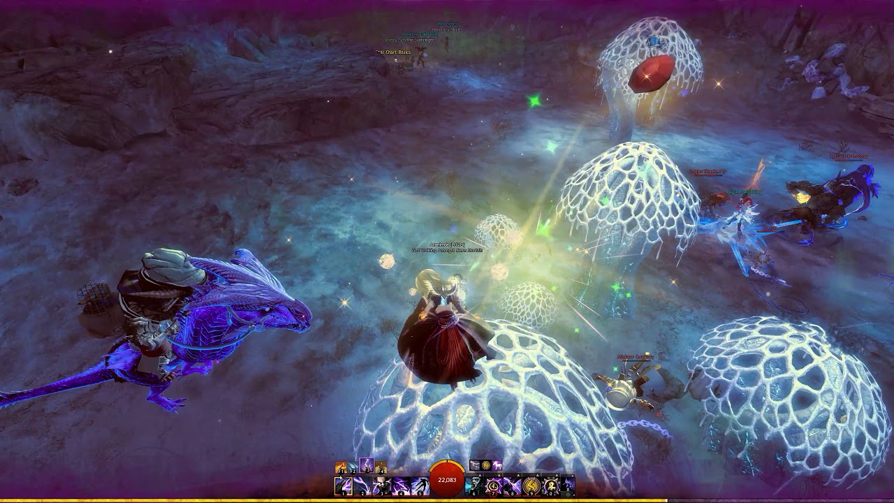 Guild Wars 2 Giant Mushrooms!