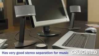 Bose Companion 5 Multimedia Speaker System Review Crutchfield Video Youtube