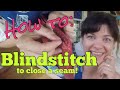 Upholstery Tips from a Pro! : Blind Stitching