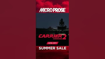 Carrier Command 2 Steam Sale #shorts