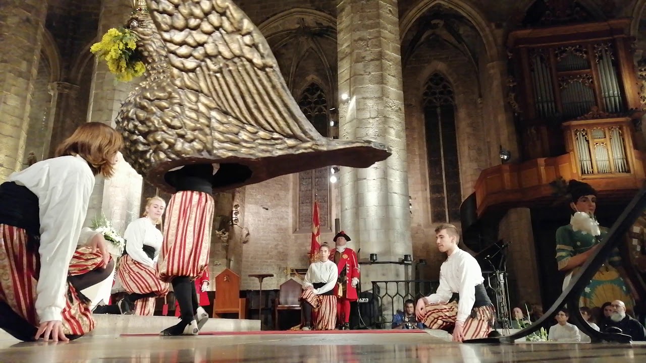 Ball de l'Àliga de Barcelona. Santa Eulàlia 2019