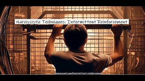 Intermittent Reinforcement: Narcissistic Techniques Series