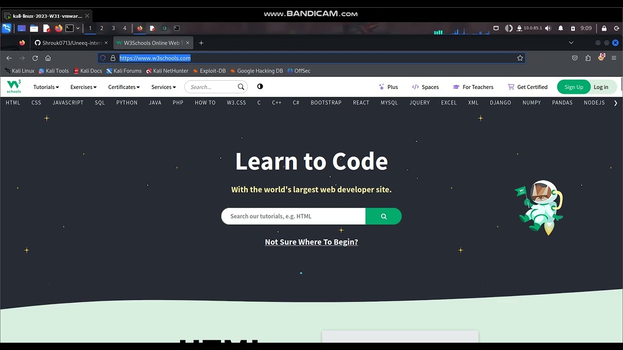 Task2 SQL Injection Uneeq internship in Cyber Security