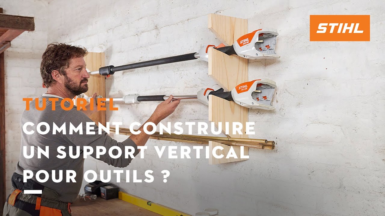 Tutoriel – Comment construire un rangement vertical pour outils ?