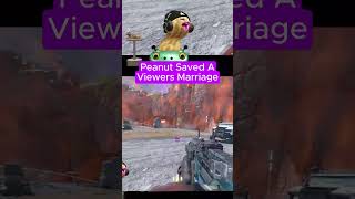 Peanut Saves A Viewers Marriage 😂 #theburntpeanut #gaming #streamermoments #cloakzy #clutch #twitch