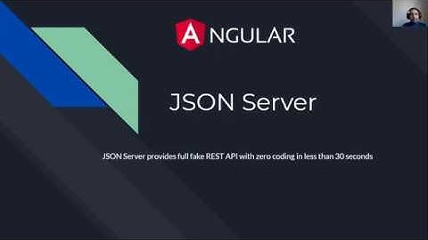 Angular 8 tutorials - Create local JSON Server setup fake REST API to test your app in 60 SEC!