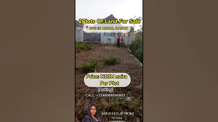 Land for sale in Ibadan Akobo #realestate #ibadan #investors #abuja #investmentproperty #land