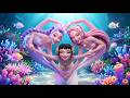 "Free" Cover | Mermaid Yoga Challenge 🧜‍♀️🧘‍♀️ [KPop Demon Hunters] | Official Music Video