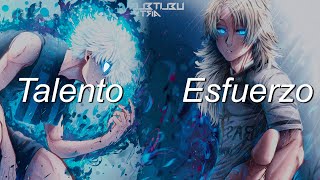 EL TALENTO INNATO y el ESFUERZO PURO en BLUE LOCK