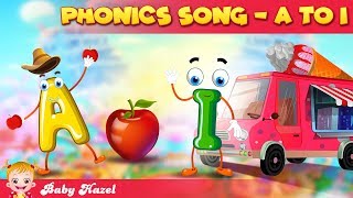 Phonics Song for Kindergarten | ABC Alphabet Songs | Nursery Rhymes By Baby Hazel
