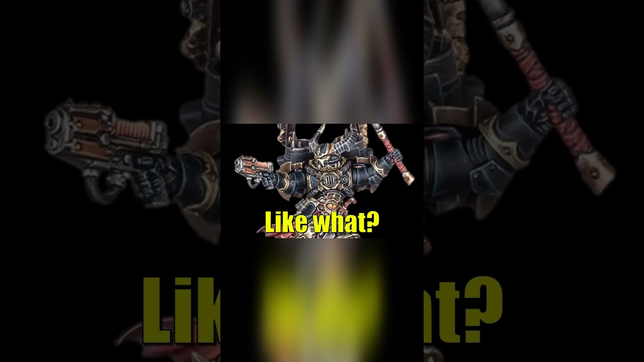 Warhammer 40k Meme Dub: Haarken Worldclaimer Meets The New Chaos Lord With Jump Pack