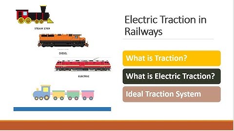 Introduction to Electric Traction   Lecture 1 1st Part
