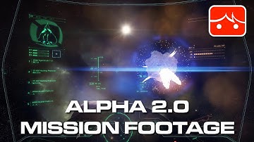 Star Citizen - Alpha PU 2.0: Comms Array Mission Footage With Rearming And Refuelling!