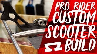 AO CUSTOM SCOOTER BUILD OFF | RAMPWORX SKATEPARK