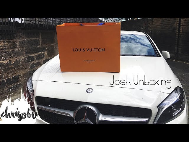 Unbox my new Louis Vuitton Beckpack with me #louisvuittonjosh