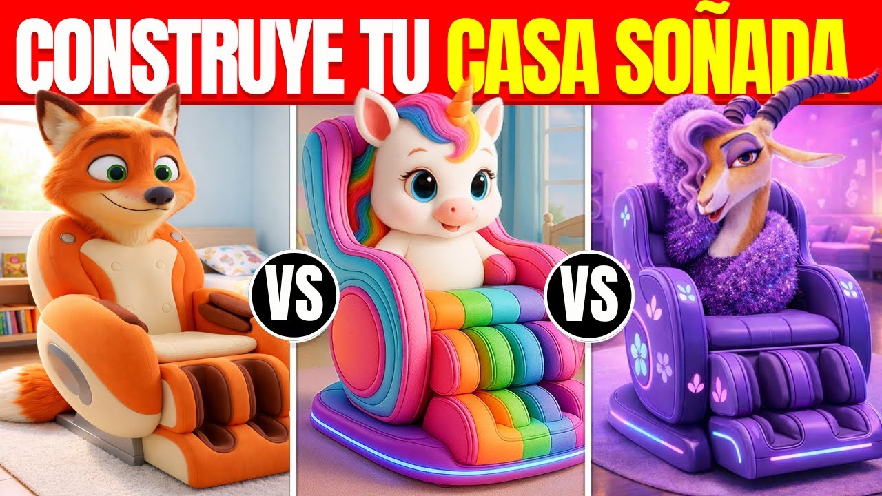 ¿Qué Prefieres? Construye Tu Casa de Lujo de  Fantasía 🏡🧸🌈🤑 ESCURIOSO QUIZ