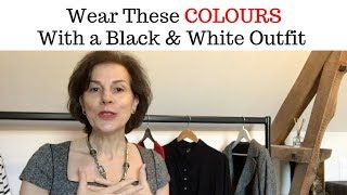 WEAR THESE COLOURS WITH A BLACK AND WHITE OUTFIT - FRENCH CHIC