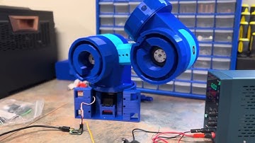 Robot Arm Rotating Base Test